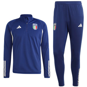 Italy training technical Soccer tracksuit 2023/24 navy - Adidas