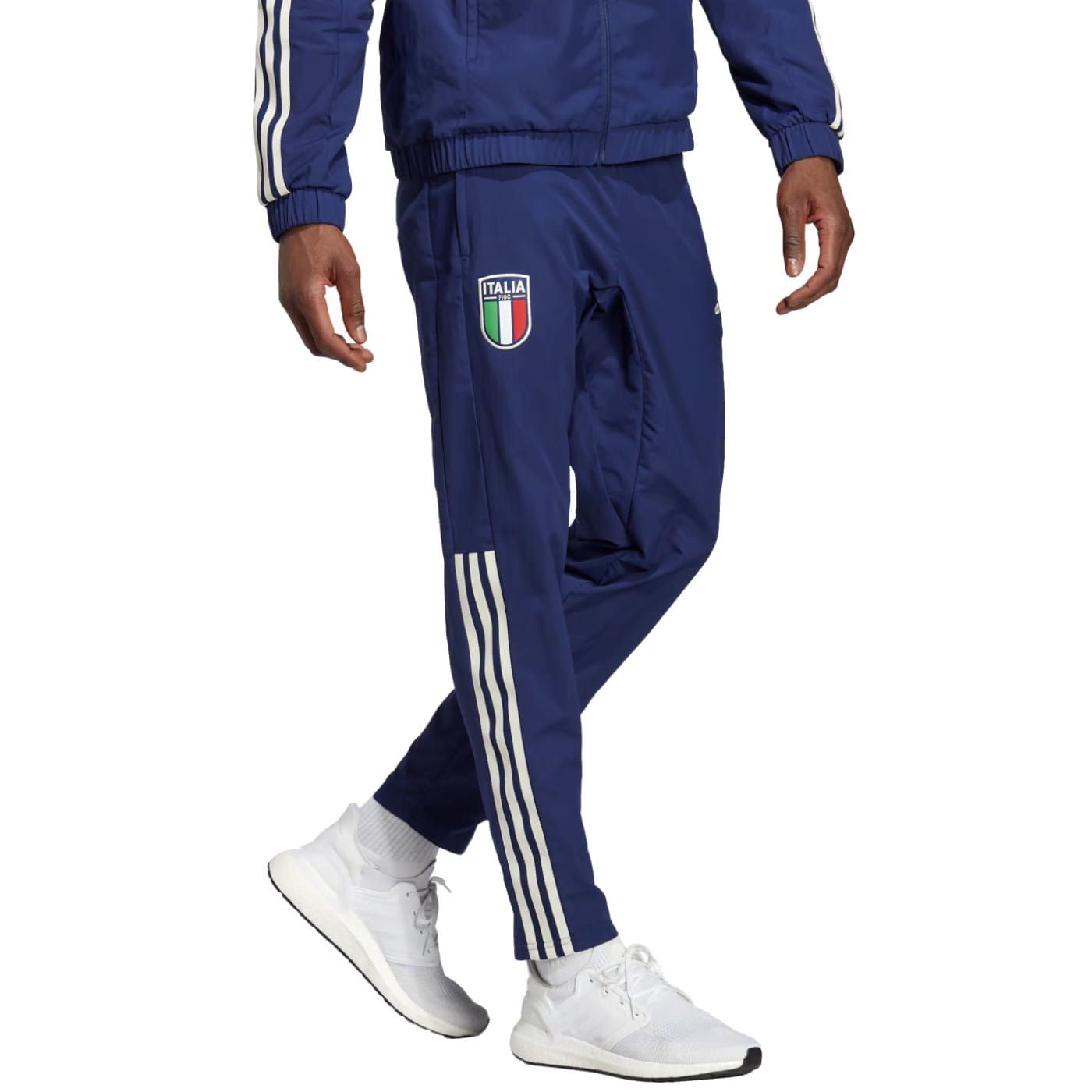 イタリア代表チーム ネイビートレーニングプレゼンテーションスーツ