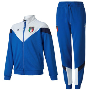 Kids - Italy blue Iconic Fans presentation Soccer tracksuit 2020 - Puma