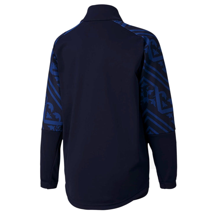 Kids - Italy navy pre-match presentation tracksuit 2020/21 - Puma