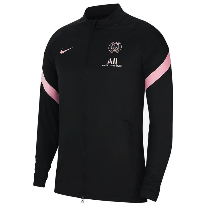 PSG black presentation Soccer tracksuit 2021/22 - Nike