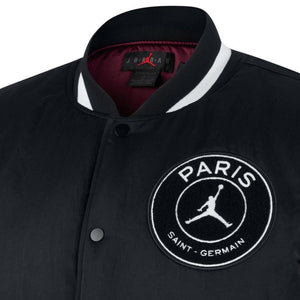 Jordan x PSG black College bomber jacket 2020/21 - Jordan - SoccerTracksuits.com
