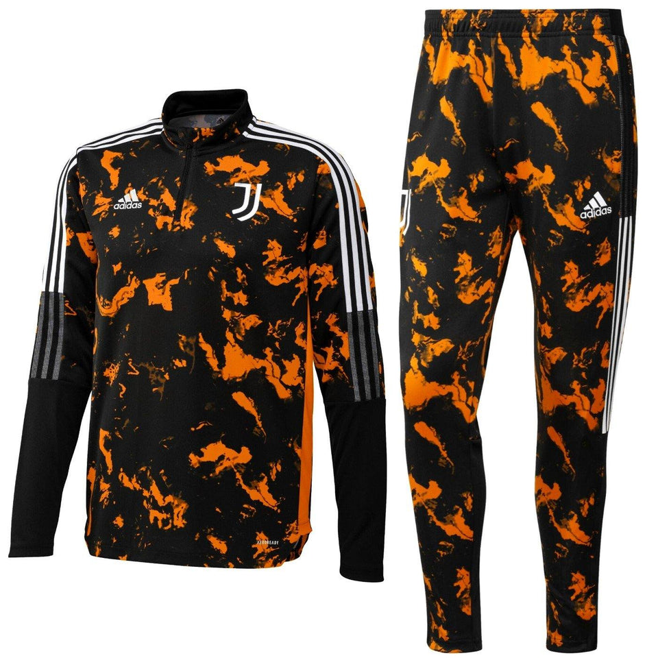 Juventus Graphic technical training Soccer tracksuit 2021 - Adidas - SoccerTracksuits.com