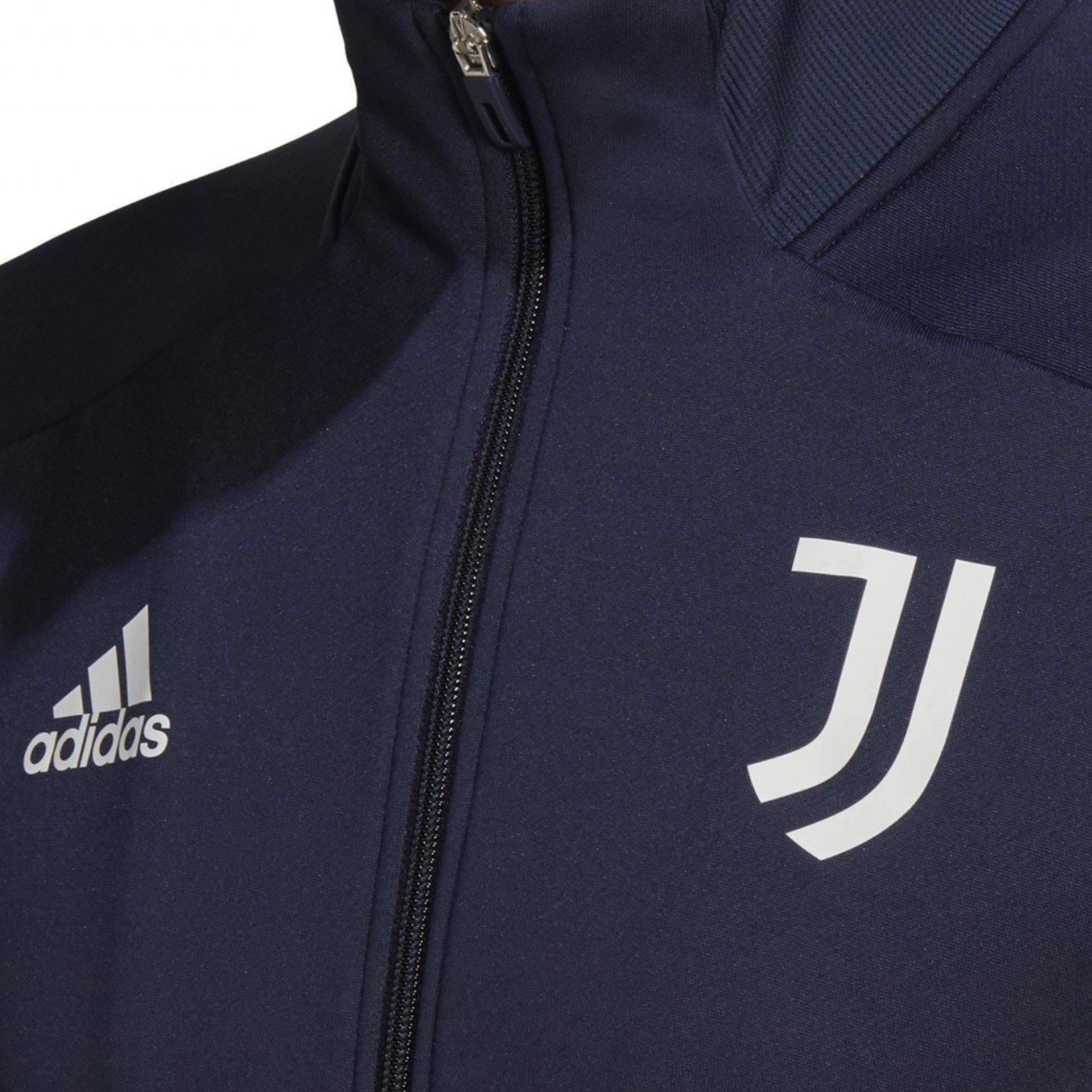 Juventus navy training/presentation Soccer tracksuit 2020/21 Adidas