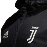 Juventus black winter training bench soccer jacket 2018/19 - Adidas - SoccerTracksuits.com