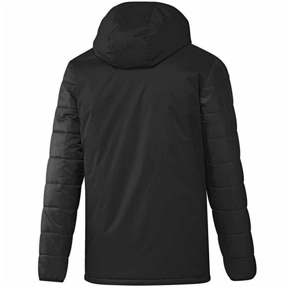 Juventus black winter training bench soccer jacket 2018/19 - Adidas - SoccerTracksuits.com