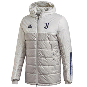 Juventus winter training bench soccer jacket 2020/21 - Adidas - SoccerTracksuits.com