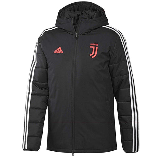 Juventus winter training bench soccer jacket 2019/20 - Adidas - SoccerTracksuits.com