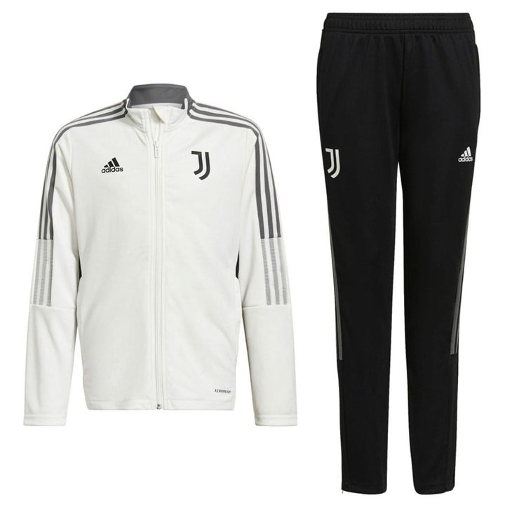 Kids - Juventus training presentation tracksuit 2021/22 - Adidas