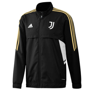 Juventus Soccer training presentation tracksuit 2022/23 black - Adidas