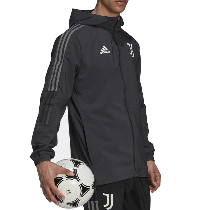 Juventus carbon grey training presentation tracksuit 2021/22 - Adidas