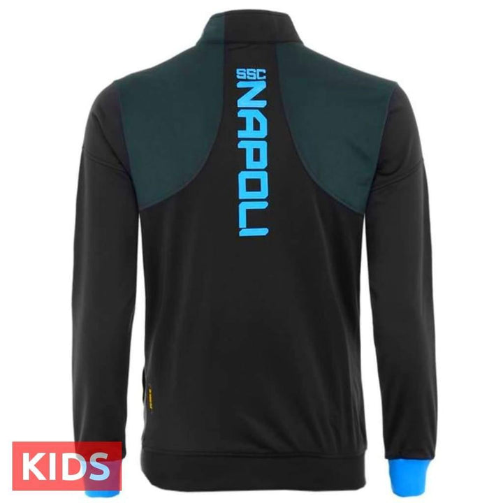 Kids - SSC Napoli dark blue presentation soccer tracksuit 2018/19 - Kappa