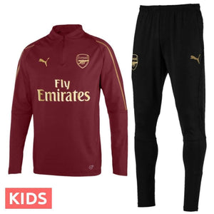Kids - Arsenal FC training technical soccer tracksuit 2018/19 - Puma - SoccerTracksuits.com