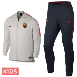 Kids - AS Roma Training Presentation Soccer Tracksuit 2018 - Nike - SoccerTracksuits.com