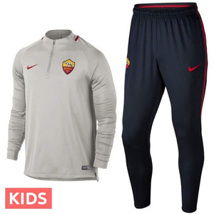Kids - AS Roma Training Technical Soccer Tracksuit 2018 - Nike - SoccerTracksuits.com