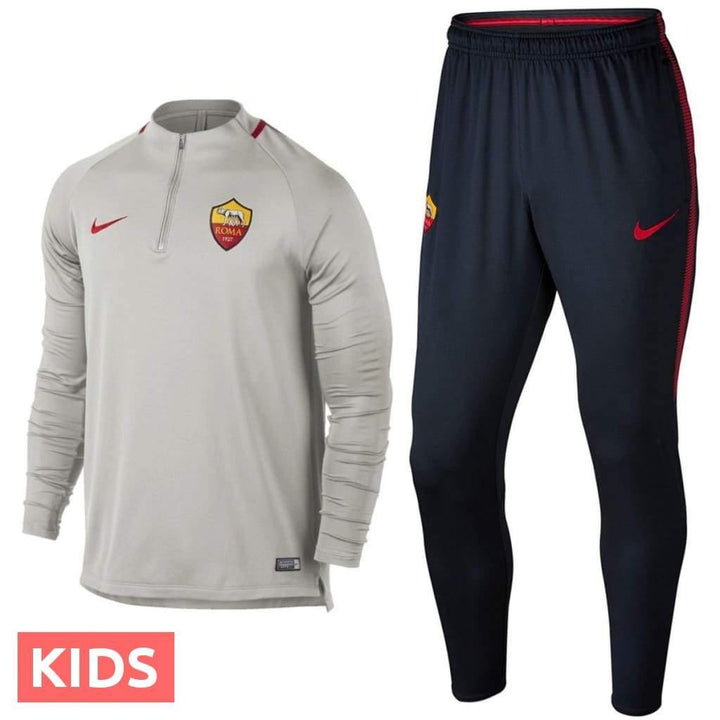 Kids - AS Roma Training Technical Soccer Tracksuit 2018 - Nike