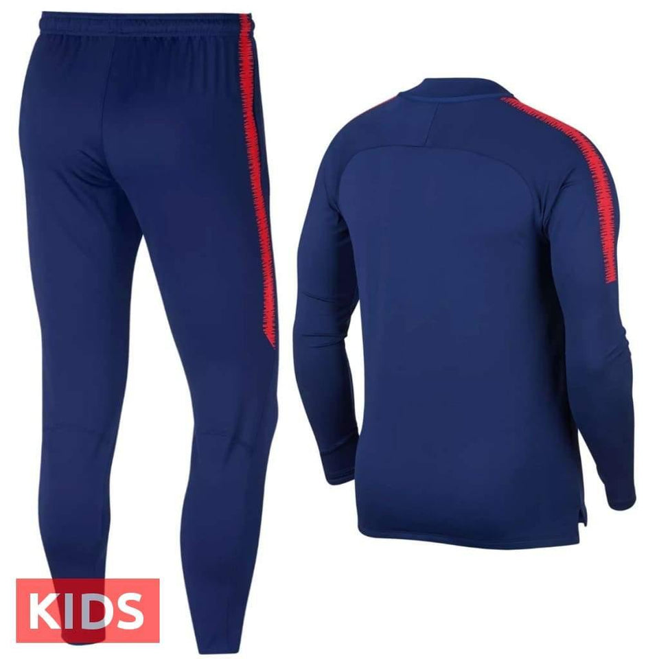 Nike Atletico Madrid Strike 21/22 Junior Track Suit Blue