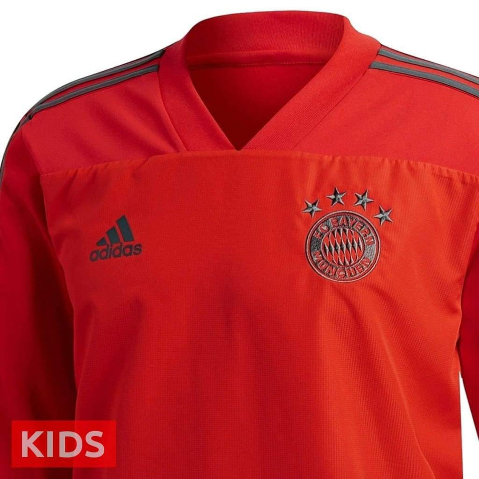 Kids - Bayern Munich Sweat Training Soccer Tracksuit 2018/19 - Adidas - SoccerTracksuits.com