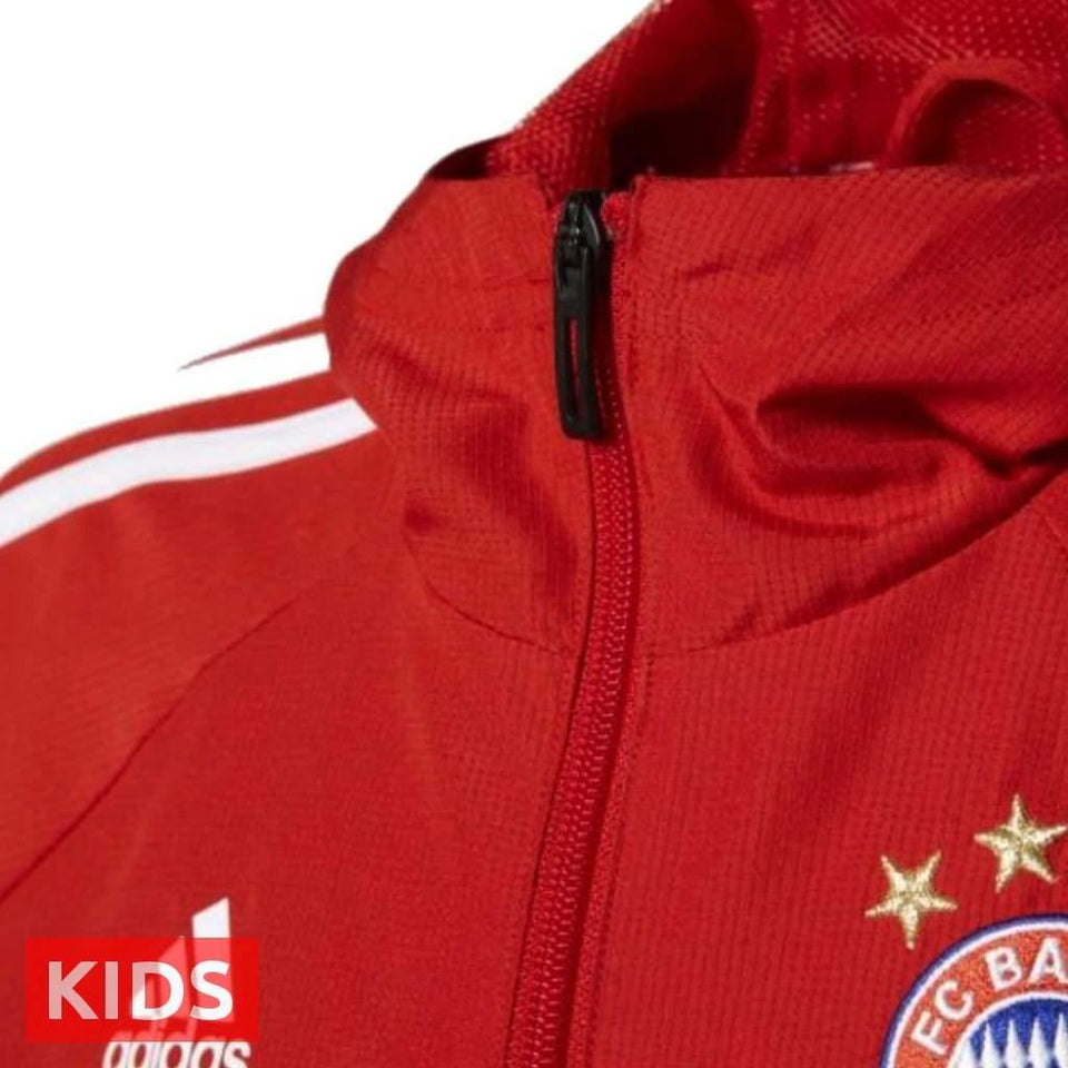 Kids - Bayern Munich Training Presentation Soccer Tracksuit 2017/18 - Adidas - SoccerTracksuits.com