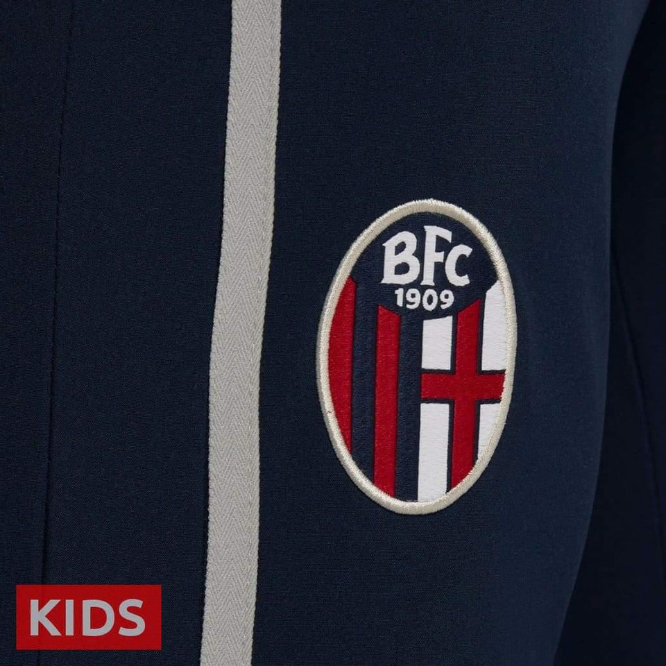 Kids - Bologna FC presentation soccer tracksuit 2018/19 - Macron - SoccerTracksuits.com