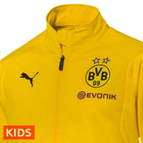 Kids - BVB Borussia Dortmund training bench soccer tracksuit 2018/19 - Puma - SoccerTracksuits.com