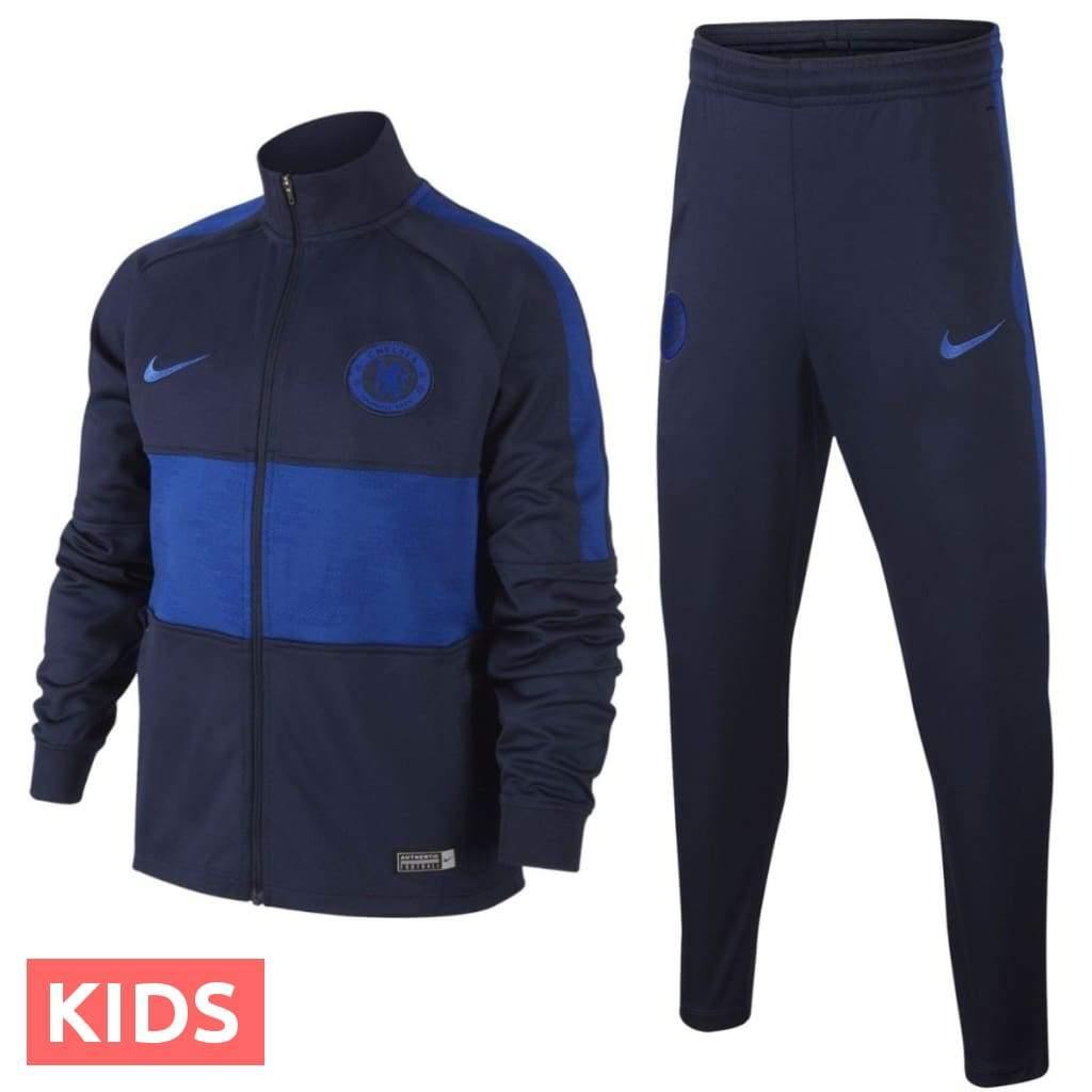 Kids - Chelsea training presentation Soccer tracksuit 2019/20 - Nike - SoccerTracksuits.com
