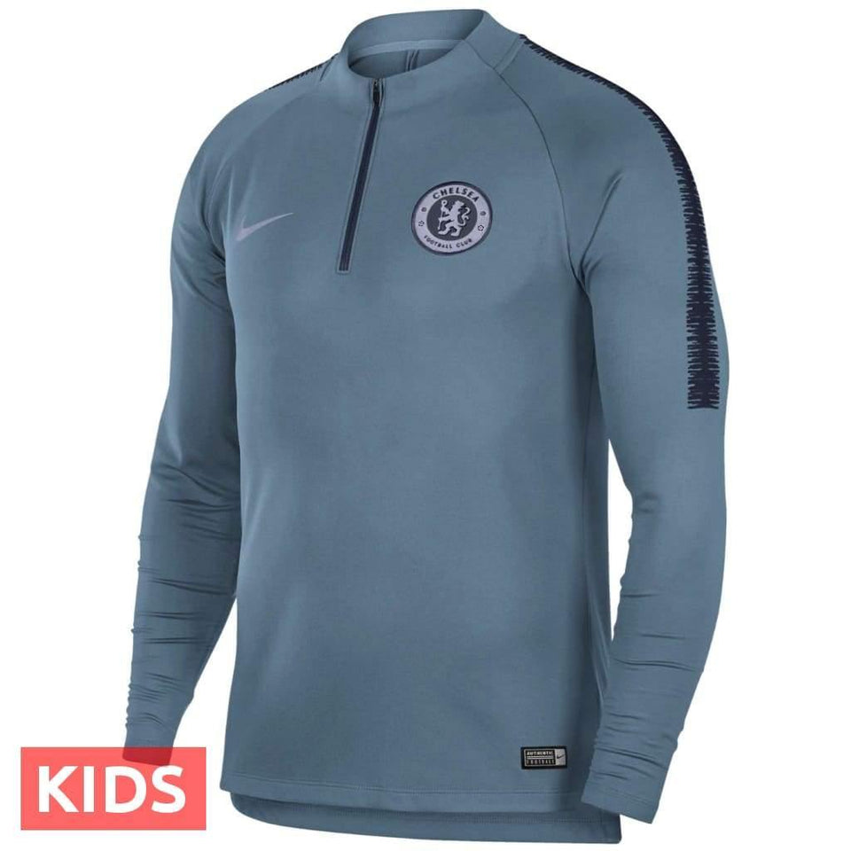 Kids - Chelsea UCL training technical soccer tracksuit 2018/19 - Nike - SoccerTracksuits.com