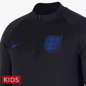Kids - England Team Black Tech Training Soccer Tracksuit 2018/19 - Nike - SoccerTracksuits.com
