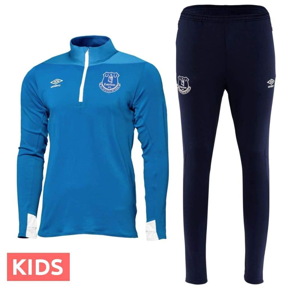 Kids - Everton soccer training technical tracksuit 2018/19 - Umbro - SoccerTracksuits.com