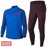 Kids - FC Barcelona soccer training technical tracksuit 2019/20 - Nike - SoccerTracksuits.com