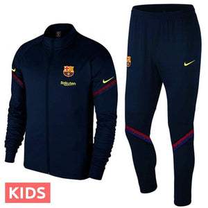 FC Barcelona navy training presentation Soccer tracksuit 2020 - Nike - SoccerTracksuits.com