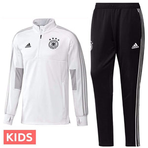 Kids - Germany Technical Training Soccer Tracksuit 2018/19 - Adidas - SoccerTracksuits.com