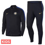 Kids - Inter Milan black training presentation Soccer tracksuit 2018/19 - Nike - SoccerTracksuits.com