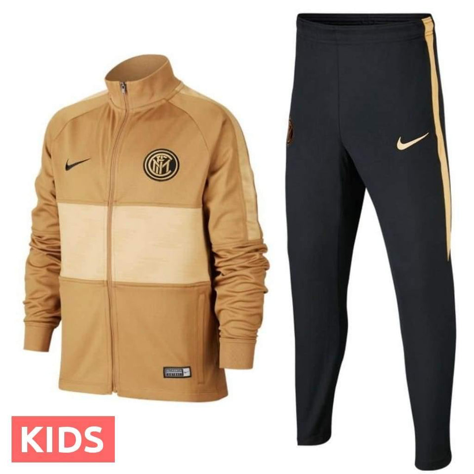 Kids - Inter Milan presentation soccer tracksuit 2020 - Nike - SoccerTracksuits.com