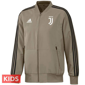 Kids - Juventus Presentation Soccer Tracksuit 2018/19 - Adidas - SoccerTracksuits.com