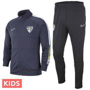 Kids - Malaga CF soccer training presentation tracksuit 2019/20 - Nike - SoccerTracksuits.com