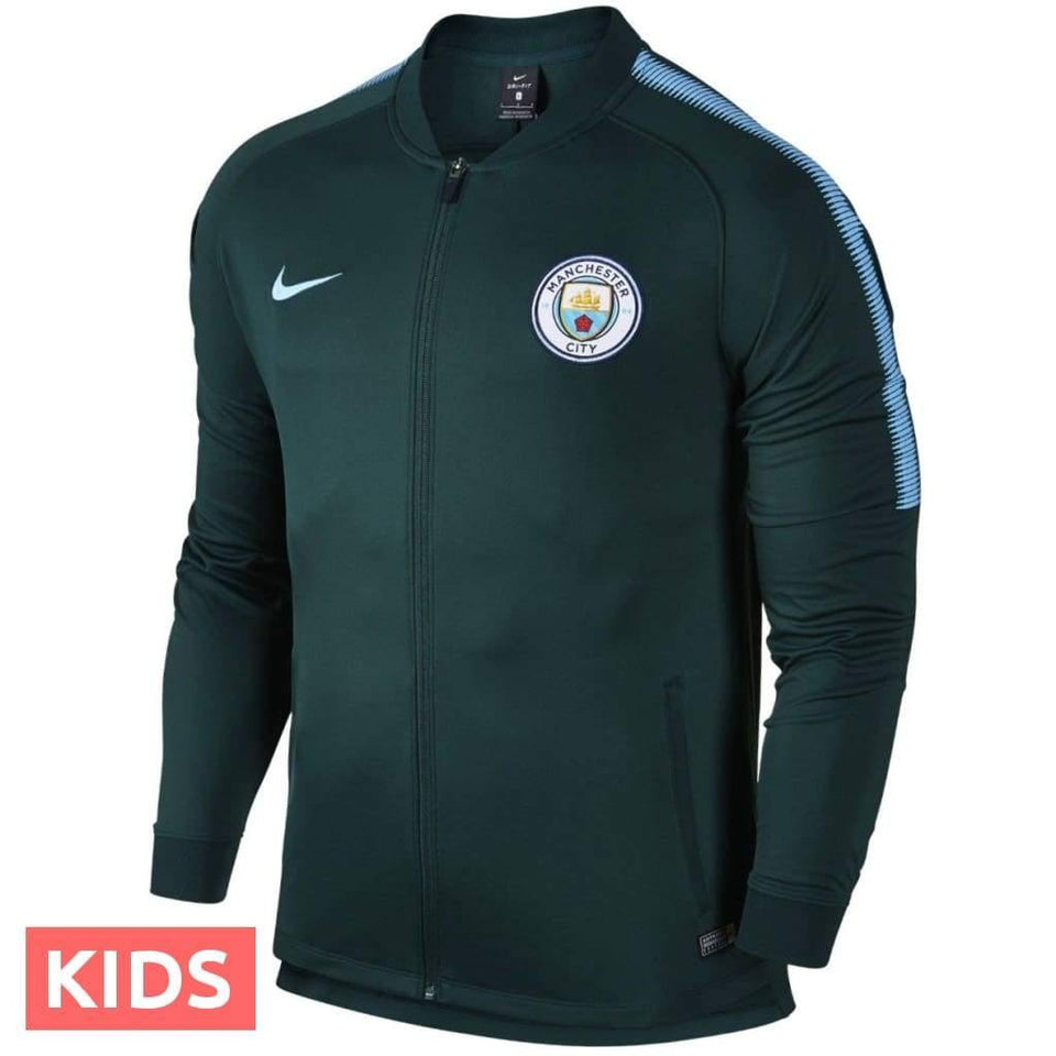Kids - Manchester City UCL Presentation Soccer Tracksuit 2017/18 - Nike - SoccerTracksuits.com