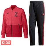 Kids - Manchester United presentation soccer tracksuit 2018/19 - Adidas - SoccerTracksuits.com
