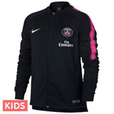 Kids - Paris Saint Germain black presentation soccer tracksuit 2018/19 - Nike - SoccerTracksuits.com