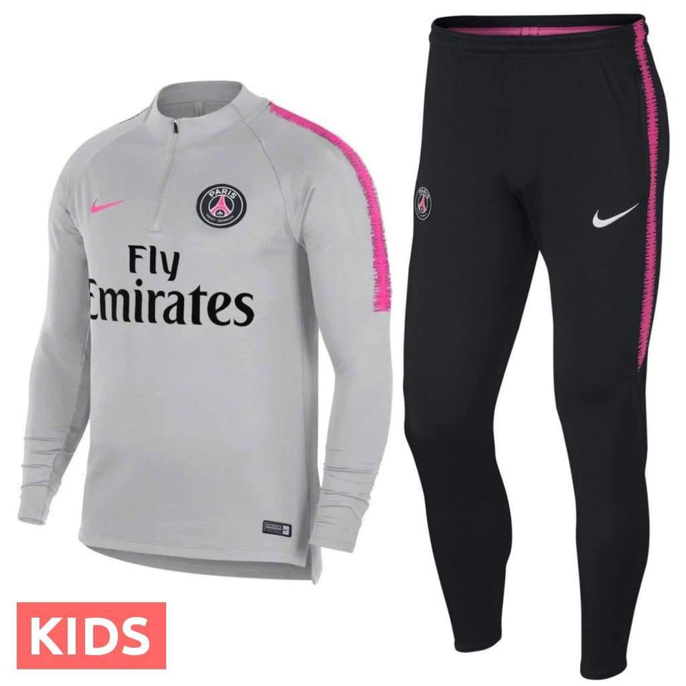 Kids - Paris Saint Germain training technical soccer tracksuit 2018/19 - Nike - SoccerTracksuits.com
