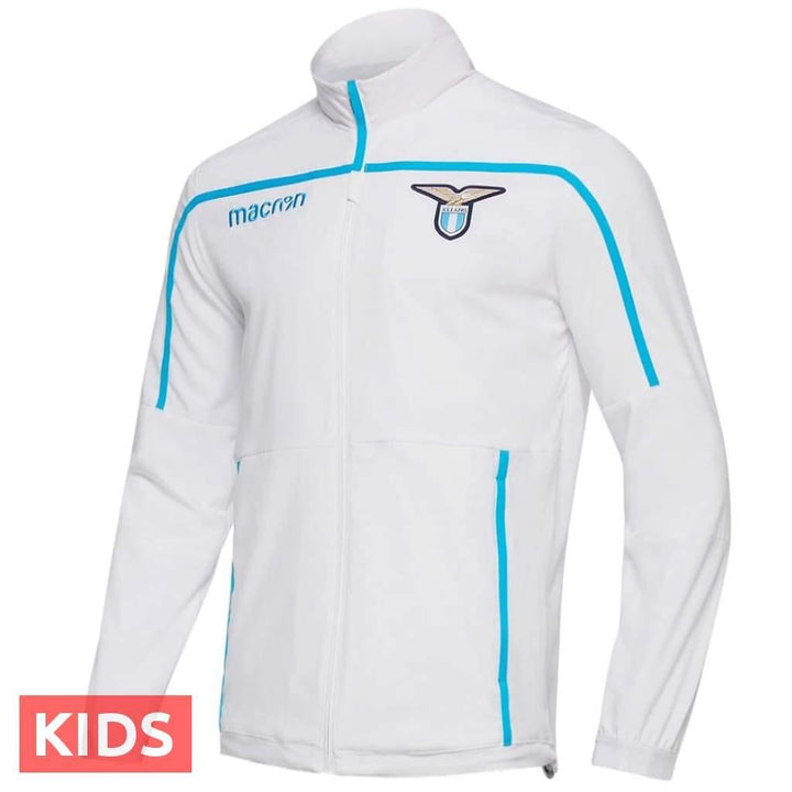 Kids - SS Lazio training presentation soccer tracksuit 2018/19 - Macron