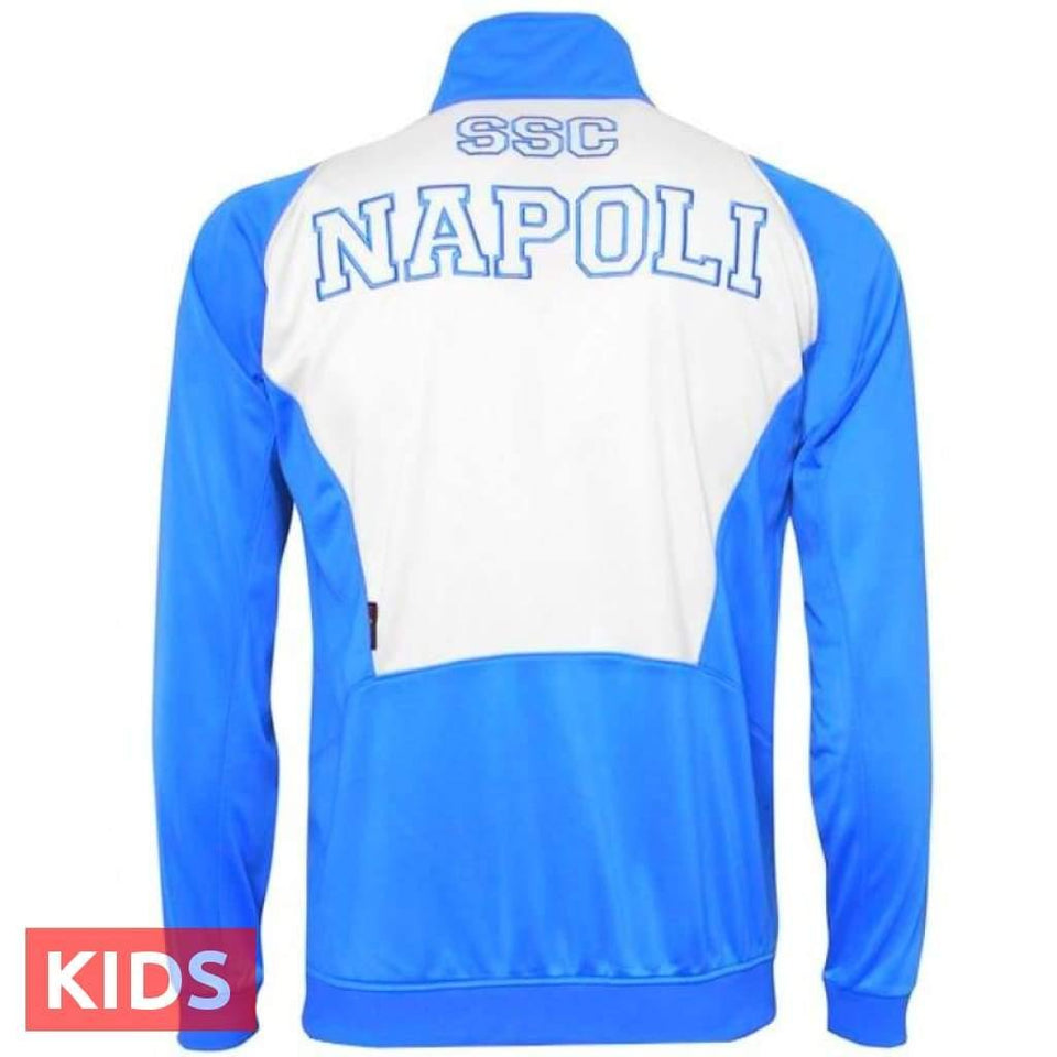 Kids - SSC Napoli light blue training Soccer Tracksuit 2016/17 - Kappa - SoccerTracksuits.com