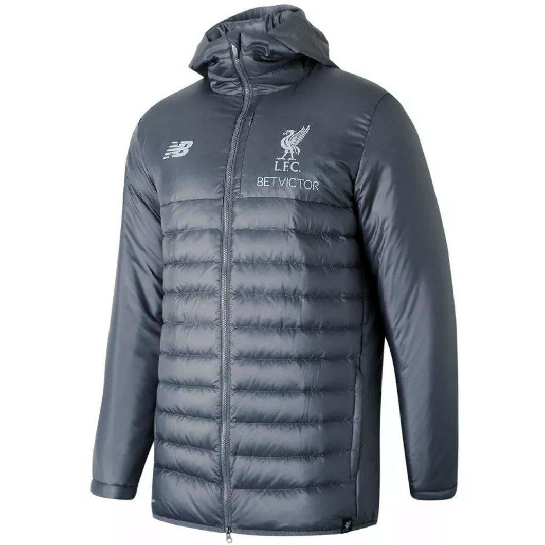 Liverpool FC training technical padded soccer jacket 2018/19 - New Balance - SoccerTracksuits.com