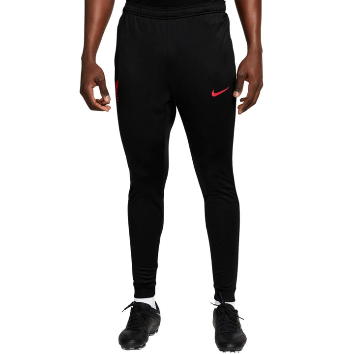 Liverpool FC black hooded presentation soccer tracksuit 2022/23 - Nike
