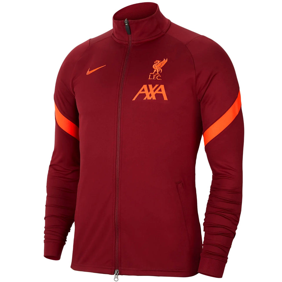 Liverpool FC red training presentation soccer tracksuit 2021/22 - Nike