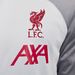Liverpool FC grey training presentation hooded tracksuit 2023 - Nike