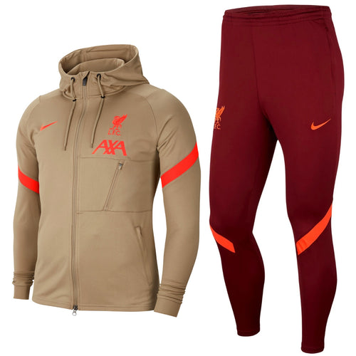 Liverpool FC hooded presentation soccer tracksuit 2021/22 - Nike