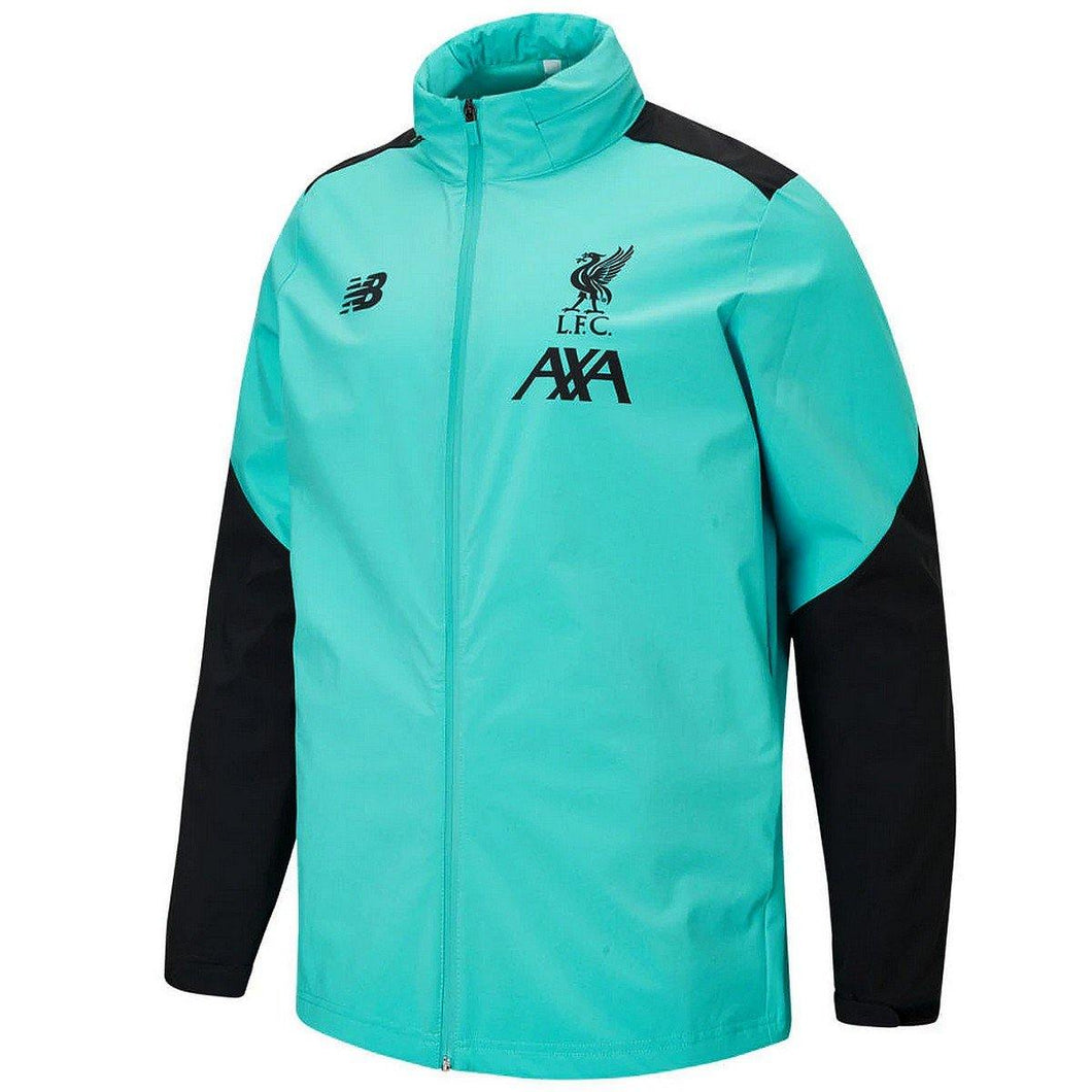 Liverpool FC soccer training rain jacket 2019/20 - New Balance - SoccerTracksuits.com