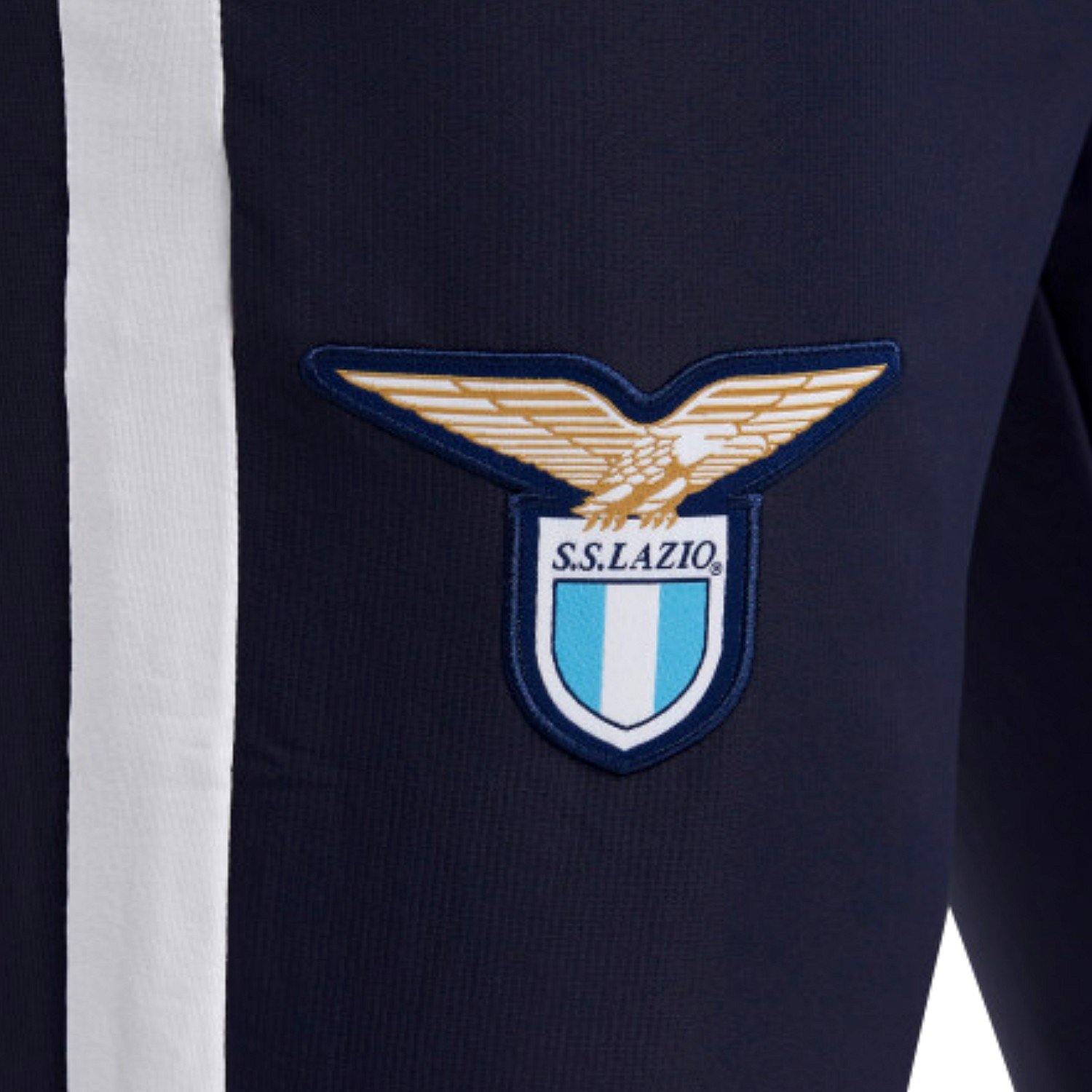SS Lazio Tracksuit 2020/21 White/Navy - Macron – SoccerTracksuits.com