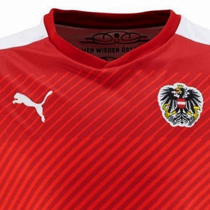 Austria national team Home soccer jersey 2017 - Puma - SoccerTracksuits.com